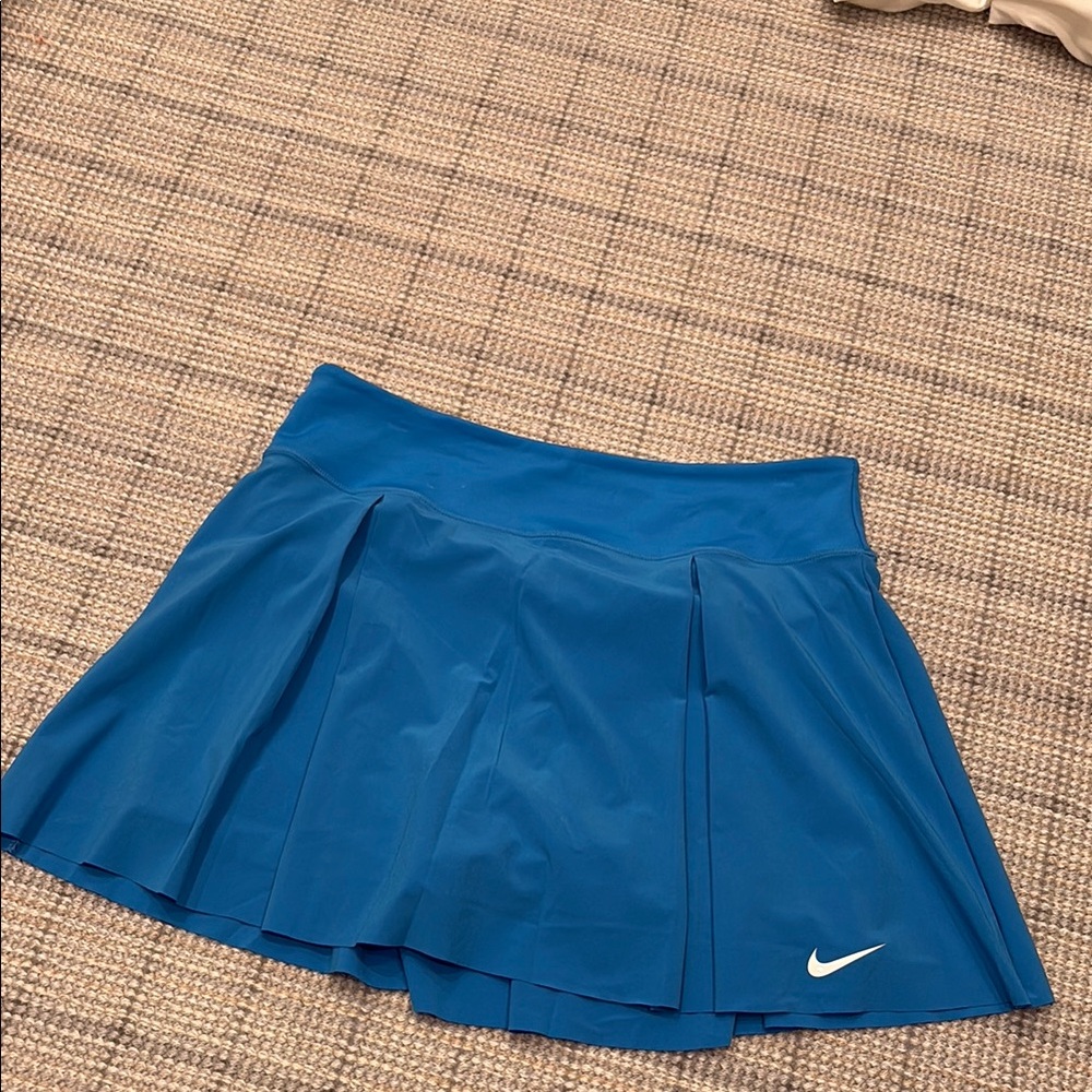 Nike Blue Skater Mini Skirt Athletic Pleated